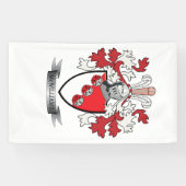 McWilliamsの家紋の紋章付き外衣 横断幕 (横)