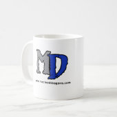 MDの青いドラゴン11oz。 マグ (正面左)