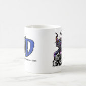 MDの青いドラゴン11oz。 マグ (中央)
