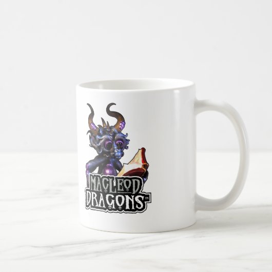 MDの青いドラゴン11oz。 マグ (右)