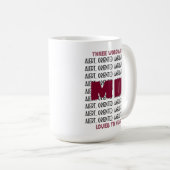 MDアラおもしろいートカスタムCNA/LPN/EMT/PA/RN/RT/NP コーヒーマグカップ (正面右)