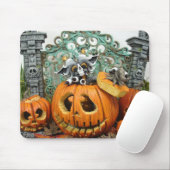 MDハロウィンのマウスパッド マウスパッド (マウス)
