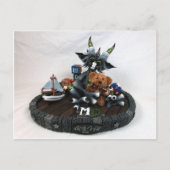 MDブラックテディドラゴン ポストカード (正面)