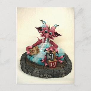 MDベビーブロックドラゴンポストカード ポストカード