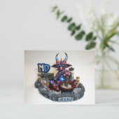 MDポションドラゴンポストカード ポストカード (スタンド正面)