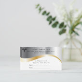 MDモダンドクエレガントターオフィスアポイントメントカード 予約カード (スタンド正面)