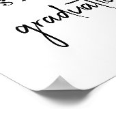 MD医モダン医の卒業へようこそ ポスター (角)