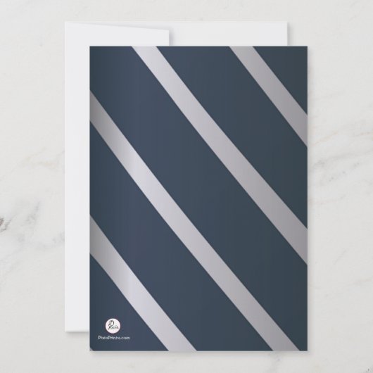 MD卒業招待状 招待状 (裏面)