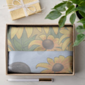 MD州バードオリオールと黒目スーザンフラワー 薄葉紙 (ギフト)