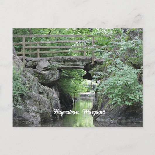 MD石橋、ヘガースタウン ポストカード (正面)