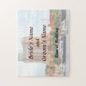 MD – インナーハーバー製品結婚のボート ジグソーパズル (縦)