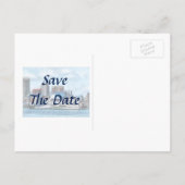 MD – ボルチモアのスカイラインと港 案内ポストカード (裏面)