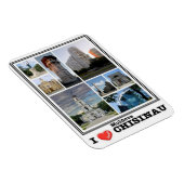 MD – モルドバ – チシナウ – 私はモザイクを愛する – マグネット (右側)