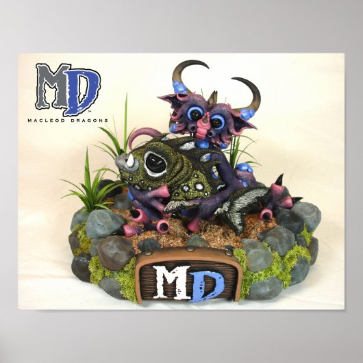 MD Cudlefish 11"x14"ミニポスター ポスター (正面)