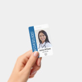 MD Doctor Hospital Medical Employeeの写真ID バッジ (手持ち)