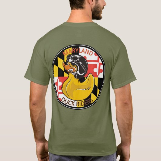 MD DuckロゴTシャツ Tシャツ (裏面)