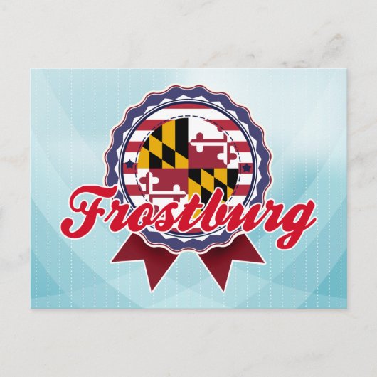 MD, Frostburg ポストカード (正面)