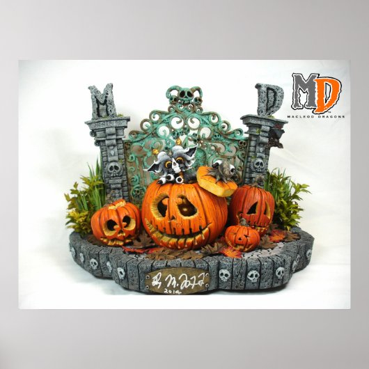 MD 'Halloween 2014' 31" x 23"ポスター ポスター (正面)