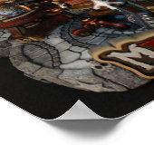 MD Library Dragon 11インチx 14インチミニポスター ポスター (角)