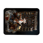 MD Library Dragon 3" x 4"フォトマグネット マグネット (横)