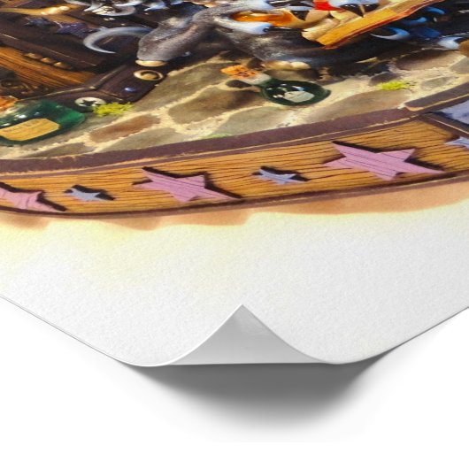 MD Merlin Dragons 11"x14" Mini Poster ポスター (角)