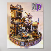 MD Merlin Dragons 11"x14" Mini Poster ポスター (正面)