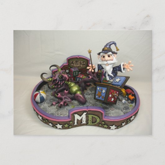 MD Merlin-In-A-Boxはがき ポストカード (正面)