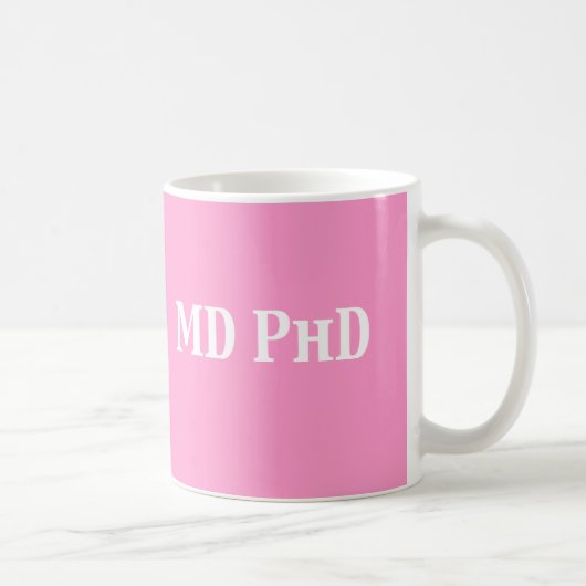 MD PhDのギフト コーヒーマグカップ (右)
