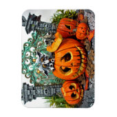MD Pumpkin Dragon 3" x 4"フォトマグネット マグネット (縦)