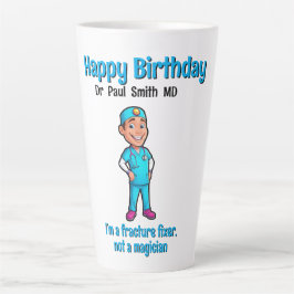  MD SURGEON I’m a fracture fixer, not a magician カフェラテマグ