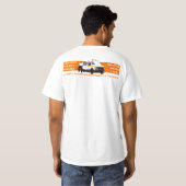 MDAのイスラエルの救急車のワイシャツ Tシャツ (裏面フル)