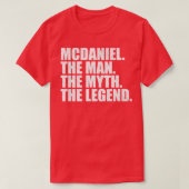 MdanielMdanielファミリー名Mdaniel姓Mc Tシャツ (デザイン正面)