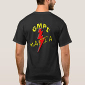 mdballlogoのgmpsのマフィア tシャツ (裏面)