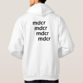Mdcr Mdcr Mdcr Mdcr, pep geadiola パーカ (裏面)