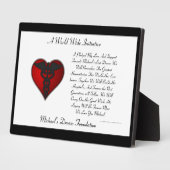 MDF誓約プラーク フォトプラーク (側面)