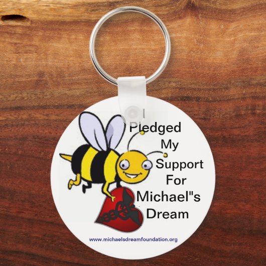 MDF キーホルダー (正面)