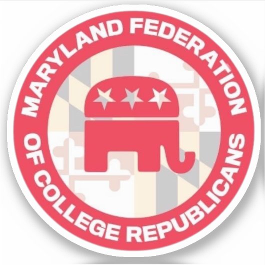 MDFCRステッカー シール (正面)