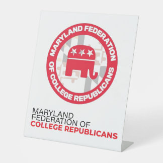 MDFCRテーブルポスター 台座サイン