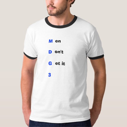MDG 3 Tシャツ (正面)