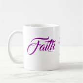 MDILLONDESIGNS.COMプレゼント#FAITH コーヒーマグカップ (左)
