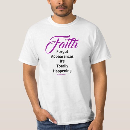 MDILLONDESIGNS.COMプレゼント#FAITH Tシャツ (正面)