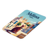 Mdina マルタ島 マグネット (左側)