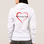 MdK Zipフード付きスウェットシャツ パーカ (裏面)