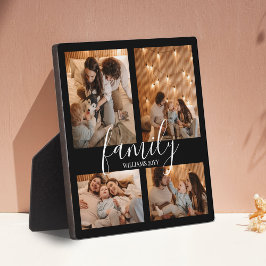 Mdoern Family Keepsakeフォトコラージュ フォトプラーク