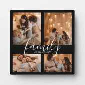 Mdoern Family Keepsakeフォトコラージュ フォトプラーク (正面)