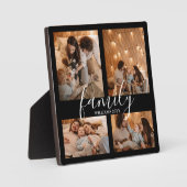 Mdoern Family Keepsakeフォトコラージュ フォトプラーク (正面)