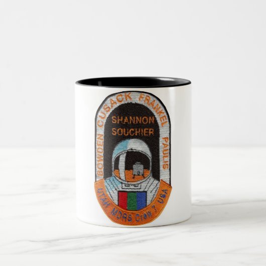 MDRSの乗組員7 ツートーンマグカップ (中央)