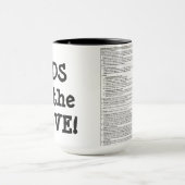 MDSの絶えず動いたマグ マグカップ (中央)