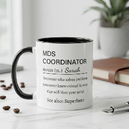 MDSコーディネーター定義マグカップ 看護師ギフト マグカップ