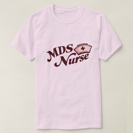 MDS看護師Tシャツ | 誇りを持つMDS看護師のための完璧なギフト Tシャツ (デザイン正面)